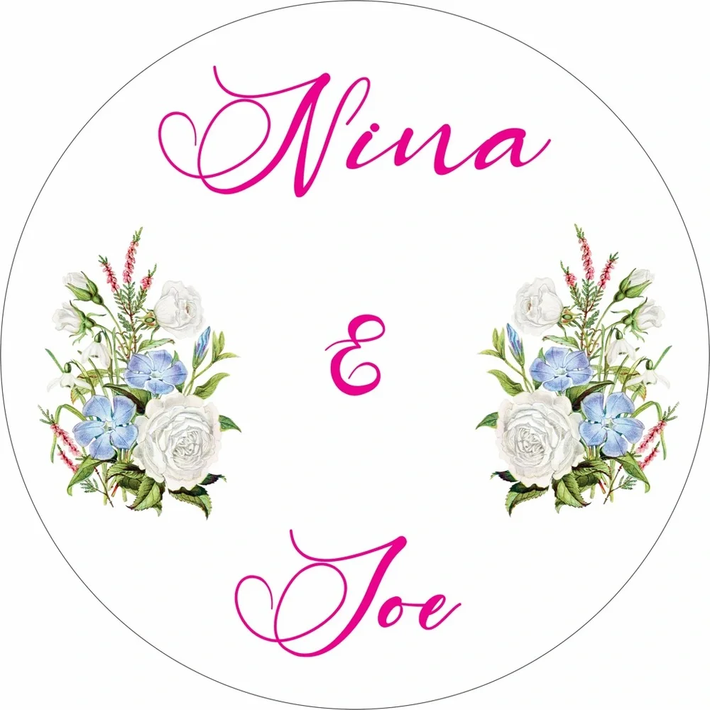Personalized Round Circle Label